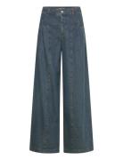 High Waisted Denim Pants - Anna Fit Blue Coster Copenhagen