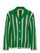 2380 Crochet Texture Knit, Knit Col Green STINE GOYA