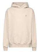 Heavy Weight Drop Shoulder Hoodie Cream Lyle & Scott