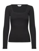 Ls Square Neck Black Lee Jeans