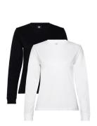 Ls Twin Pack White Lee Jeans