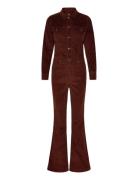 Western Jumpsuit Brown Lee Jeans