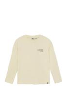 T-Shirt Longsleeve Backprint Cream Daily 7