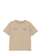 T-Shirt Print Cream Daily 7