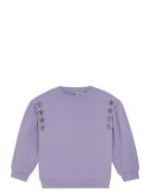 Sweater Embroidery Sleeve Purple Daily 7