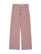 2X2 Cotton Stripe Verona Pants Red Mads Nørgaard
