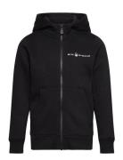 Jr Bowman Logo Zip Hood Black Sail Racing