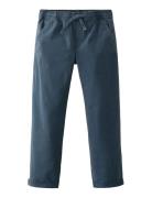 Elastic Waist Trousers Navy Mango