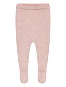 Knitted Leggings Pink Mango