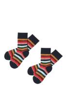2-Pack Classic Stripe Socks Navy FUB