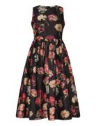 Taffeta Midi Dress Black By Ti Mo