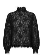Lace Blouse Black By Ti Mo