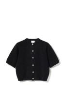 Kae Ss Knit Cardigan Black Noella