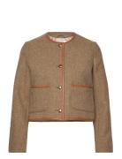 Ninette Dressed Wool Jacket Beige Malina