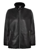 Debbie Shearling Jacket Black Jofama