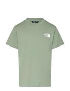Teen S/S Simple Dome Tee Green The North Face