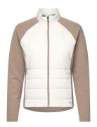 W Cloudspun Fleece Hybrid Jacket Cream PUMA Golf