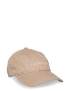Logo Baseball Cap Beige Lindbergh