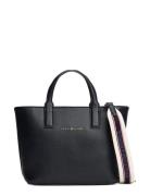 Th Logotape Mini Tote Black Tommy Hilfiger