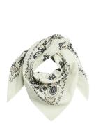 Pcjolanda Square Scarf Bc White Pieces