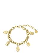 Kaia Charm Bracelet Gold Gold Bud To Rose