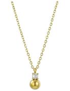 Stella Bead Necklace Silver Gold Bud To Rose