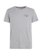 Cn Ss Tee Logo Grey Tommy Hilfiger