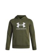 Ua Rival Fleece Bl Hoodie Khaki Under Armour