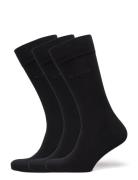 Soft Cotton Socks 3-Pack Black GANT