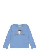 Archive Shield Ls T-Shirt Red GANT