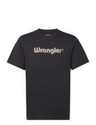 Logo Tee Black Wrangler