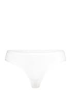 Core Rib Thong White Organic Basics