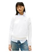 Tjw Reg S Flag Crew White Tommy Jeans