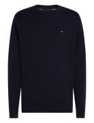 Core Essential Cotton Crew Neck Navy Tommy Hilfiger