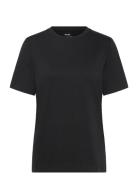 Cotton Jersey Jess Tee Fav Black Mads Nørgaard