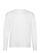 Great Boxy Long Sleeve T-Shirt White Weekday
