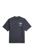 Running Dog Back Gr Boxy R T Navy G-Star RAW