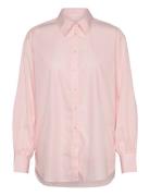 Rel Volume Sleeve Shirt Pink GANT
