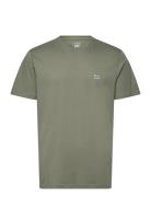 Ss Patch Logo Tee Green Lee Jeans