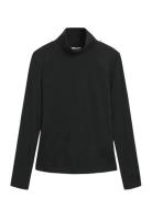 Light Cotton Ls Turtleneck Black GANT