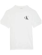 Ss 30S Eu Left Chest Logo Tee White Calvin Klein Jeans