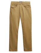 Merchant Sateen 5 Pocket Pant Beige Superdry