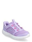 Girls Dyna-Lite Purple Skechers