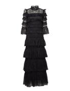 Carmine Maxi Dress Black Malina
