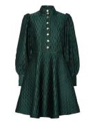 Yasripple Ls Dress - Show Green YAS