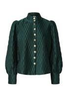 Yasripple Ls Shirt S. Noos Green YAS
