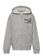 Jacket W/Hood L/S Grey United Colors Of Benetton