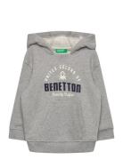 Sweater W/Hood Grey United Colors Of Benetton