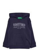 Sweater W/Hood Navy United Colors Of Benetton