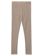 Wool Leggings Agi Beige Wheat
